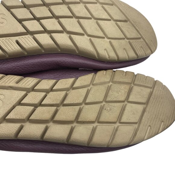 SAS Sunny Slip On Loafer Purple Pebbled Leather US 11 M Comfort Shoes USA Made - Picture 9 of 15